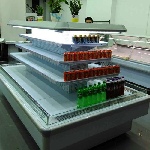 工厂直销环岛水果保鲜柜、超市风幕柜、便利店饮料柜——饮品店冷柜定制全攻略